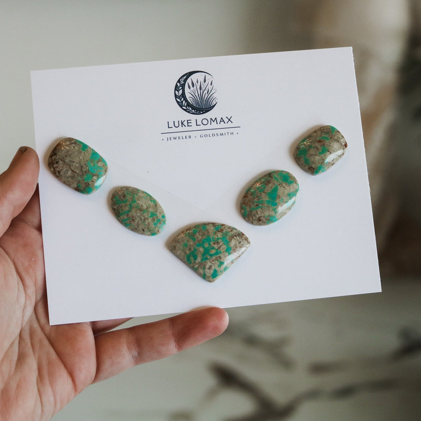 Kingman Turquoise Statement Necklace Deposit // Custom Build + Made to Order