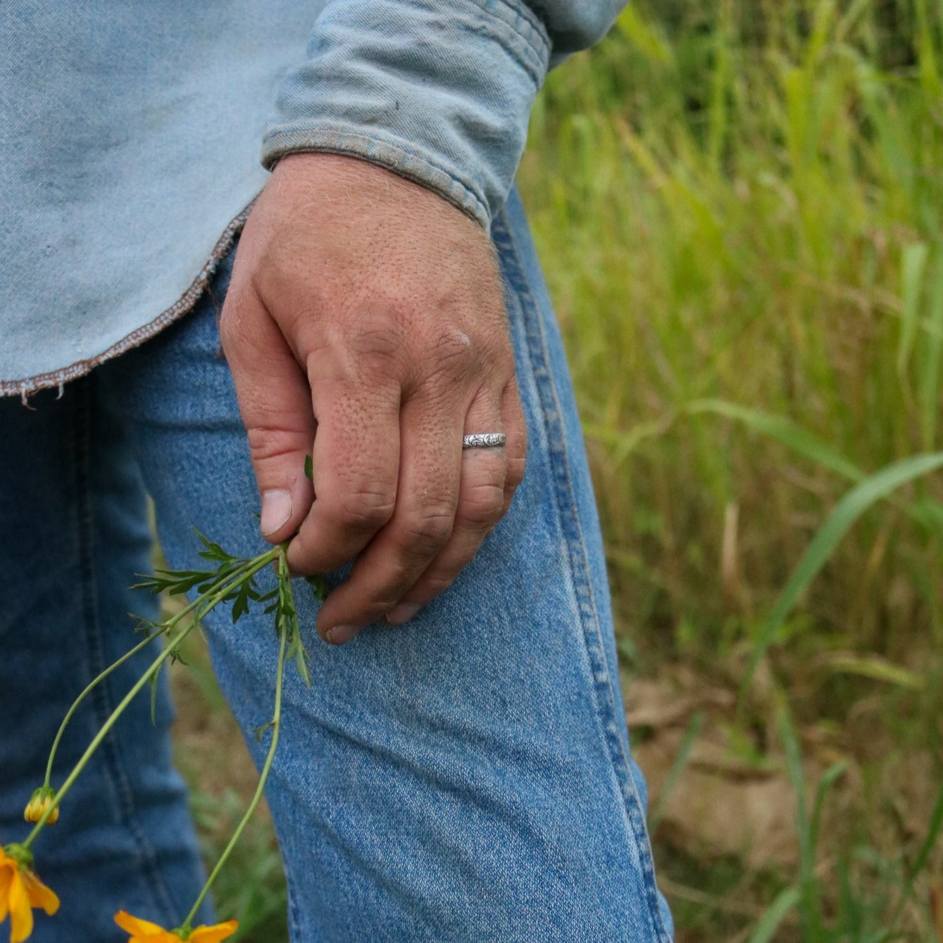 Sweetwater Men's Wedding Band // Made to Order