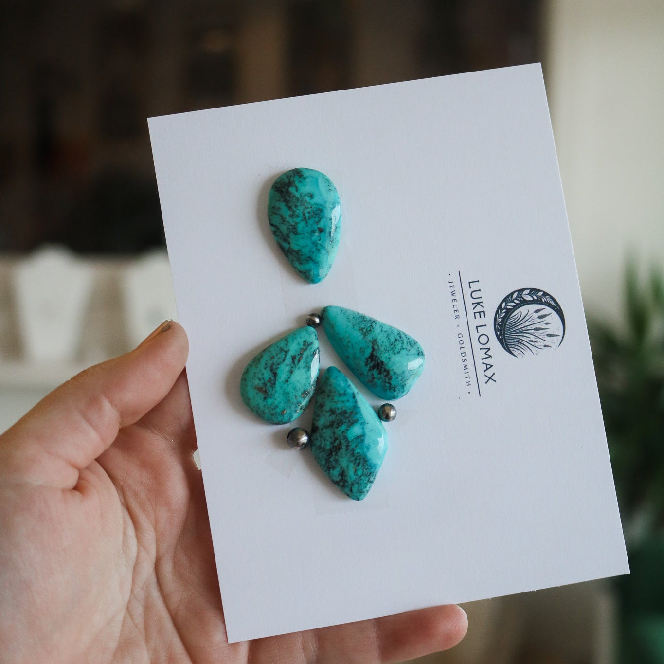 Kingman Turquoise Pendant Deposit // Custom Build + Made to Order