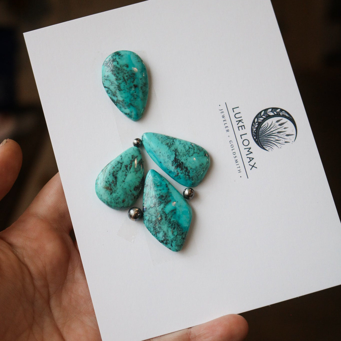 Kingman Turquoise Pendant Deposit // Custom Build + Made to Order