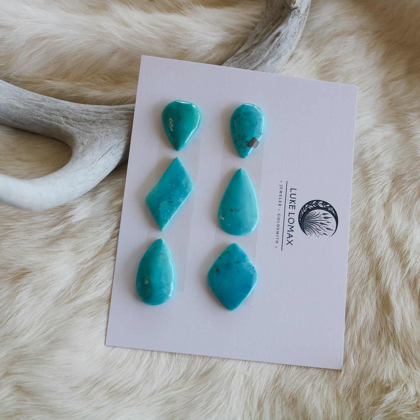Kingman Turquoise Statement Earring Deposit // Custom Build + Made to Order