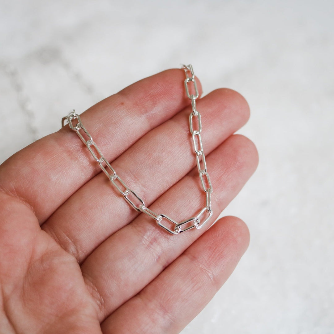 Paperclip Chain Bracelet/Anklet