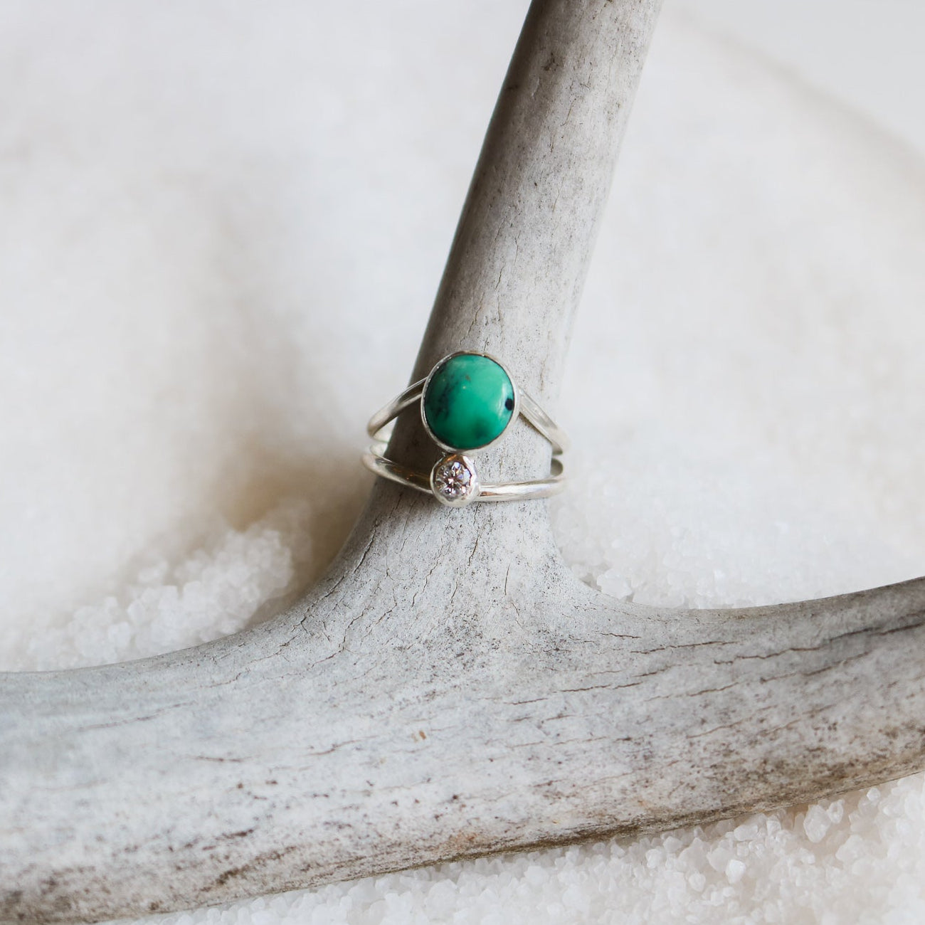 'Dove' Diamond Ring Size 7 // One of a Kind + Ready to Ship