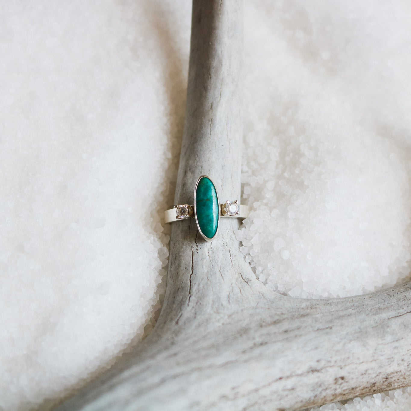 'Solstice' Diamond Ring Size 8.5 // One of a Kind + Ready to Ship
