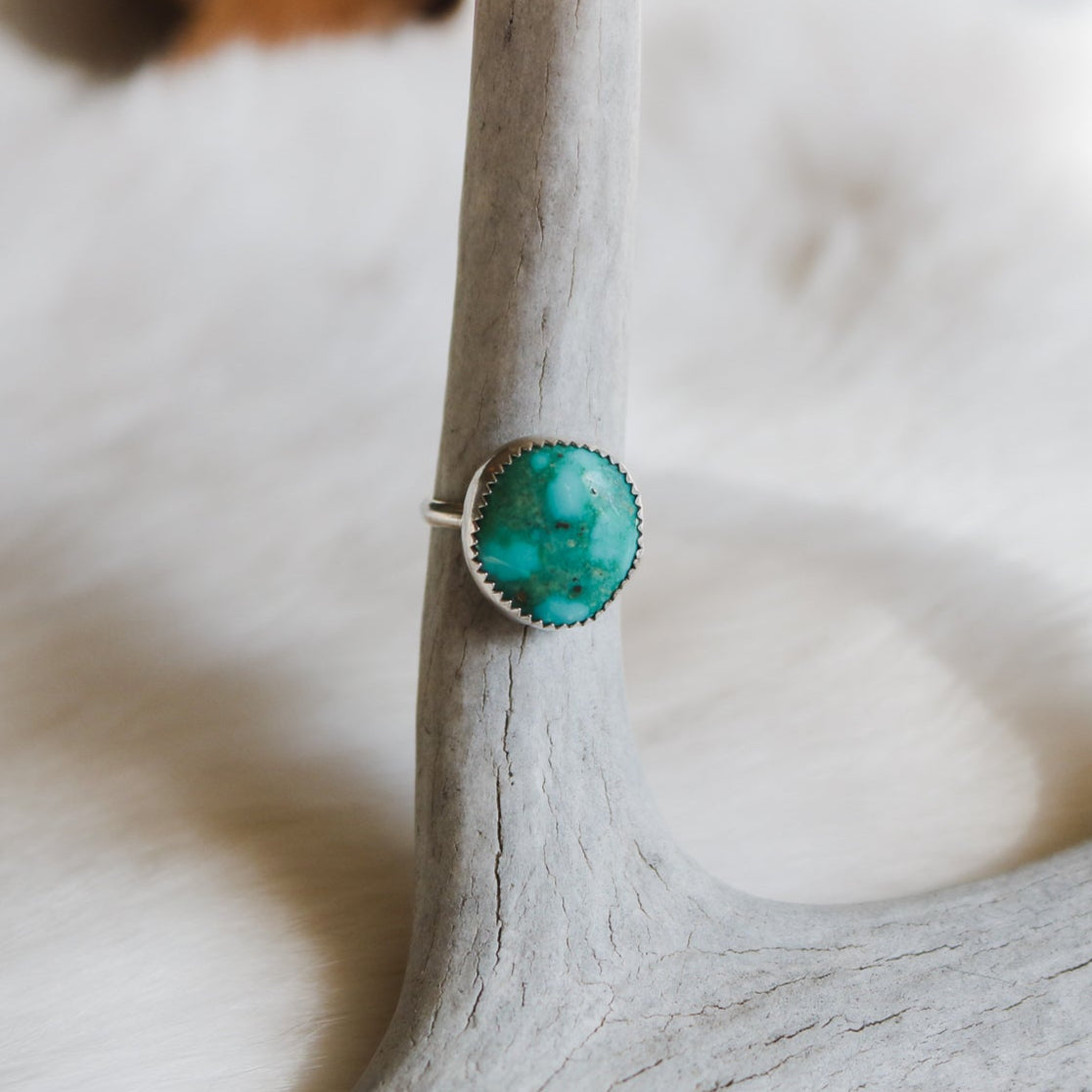 American Turquoise Ring - Size 4 // One of a Kind