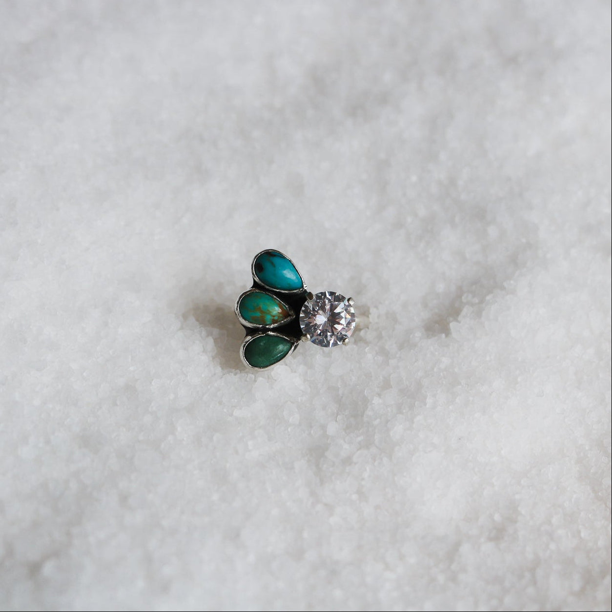 'Verde' Diamond Ring Size 8 // One of a Kind + Ready to Ship
