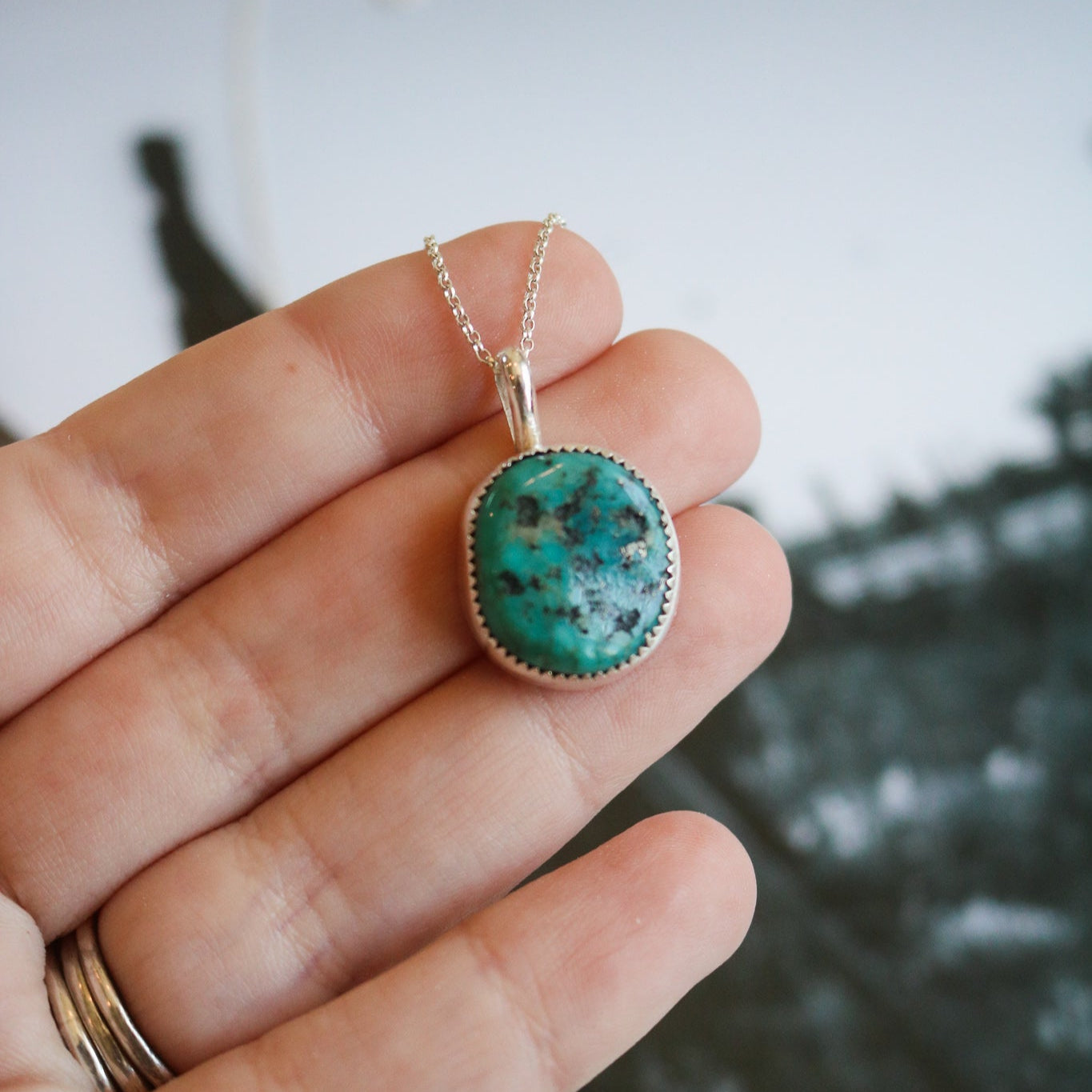 American Turquoise Necklace // One of a Kind