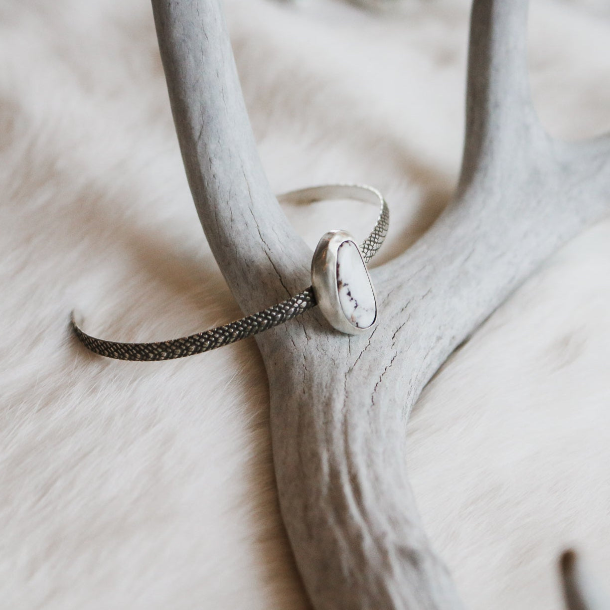 Wild Horse Stacking Cuff 6-6.5" Wrist // One of a Kind