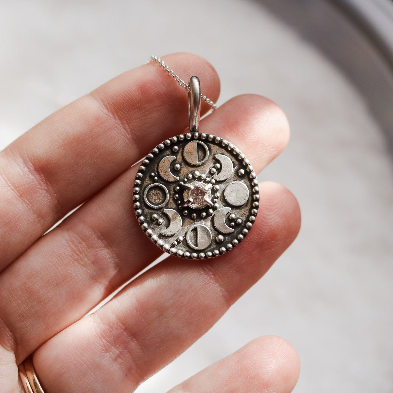 'Nocturne' Diamond Necklace // One of a Kind