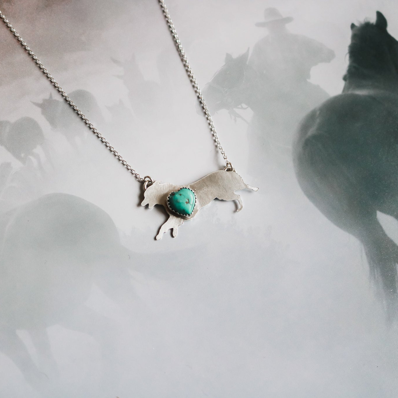 Aussie Silhouette Necklace // Made to Order