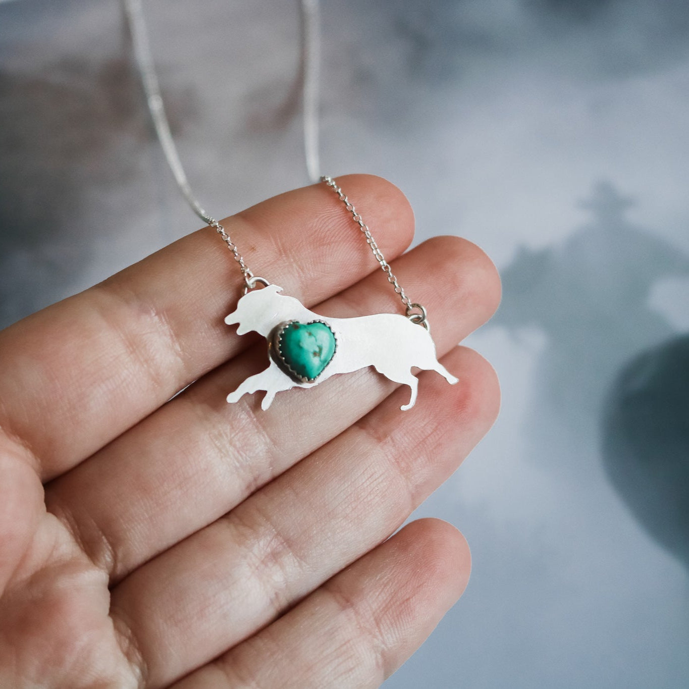 Aussie Silhouette Necklace // Made to Order