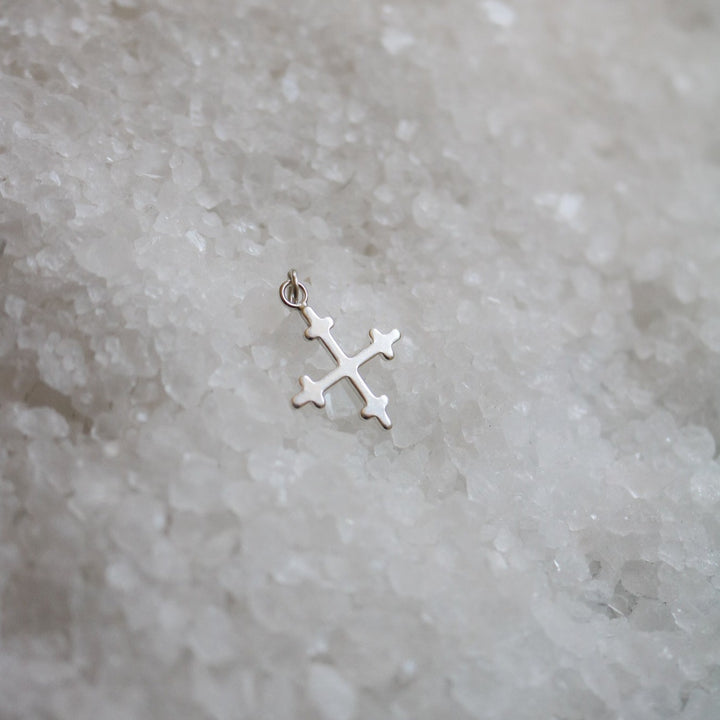 Square Cross Charm