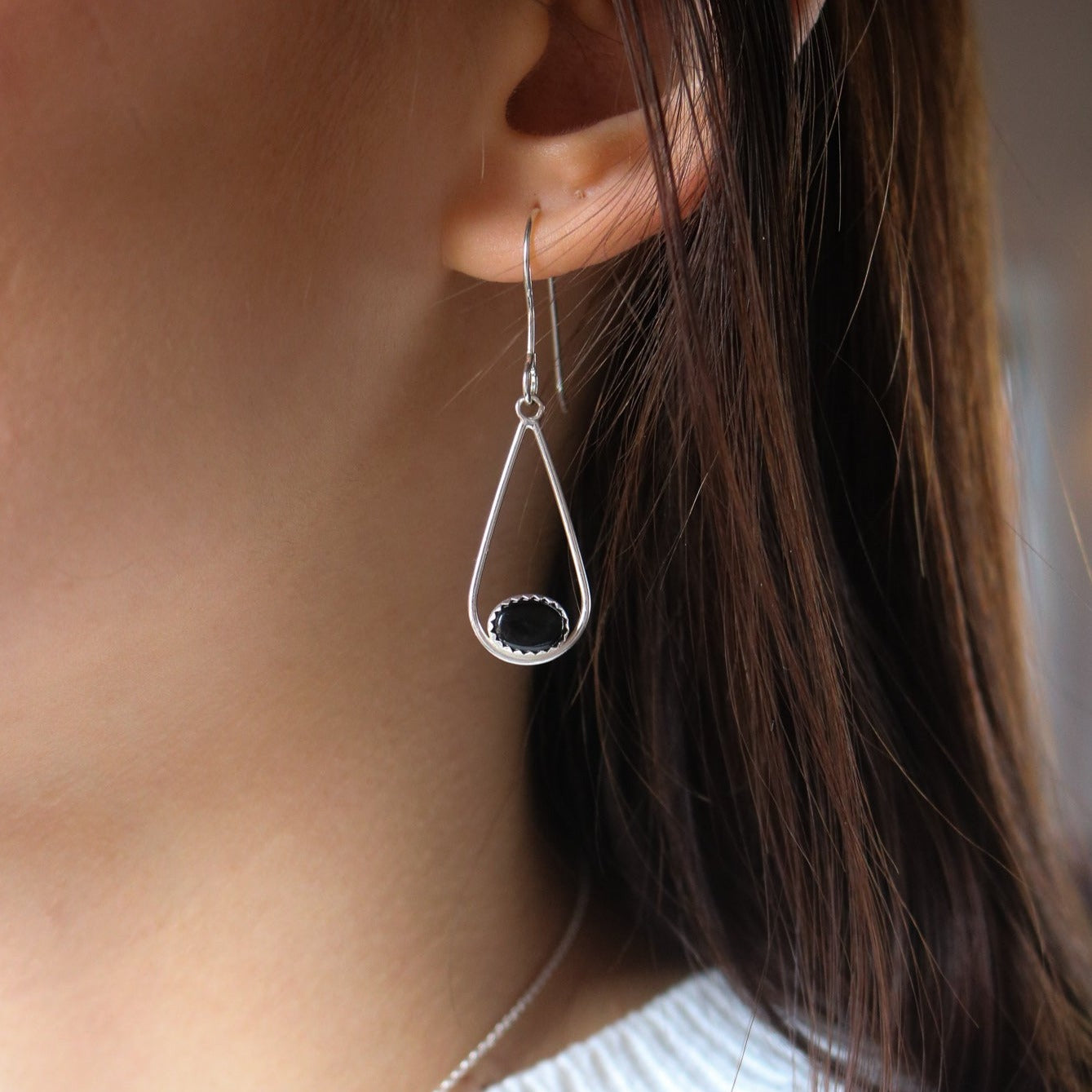White Sands Drop Earrings