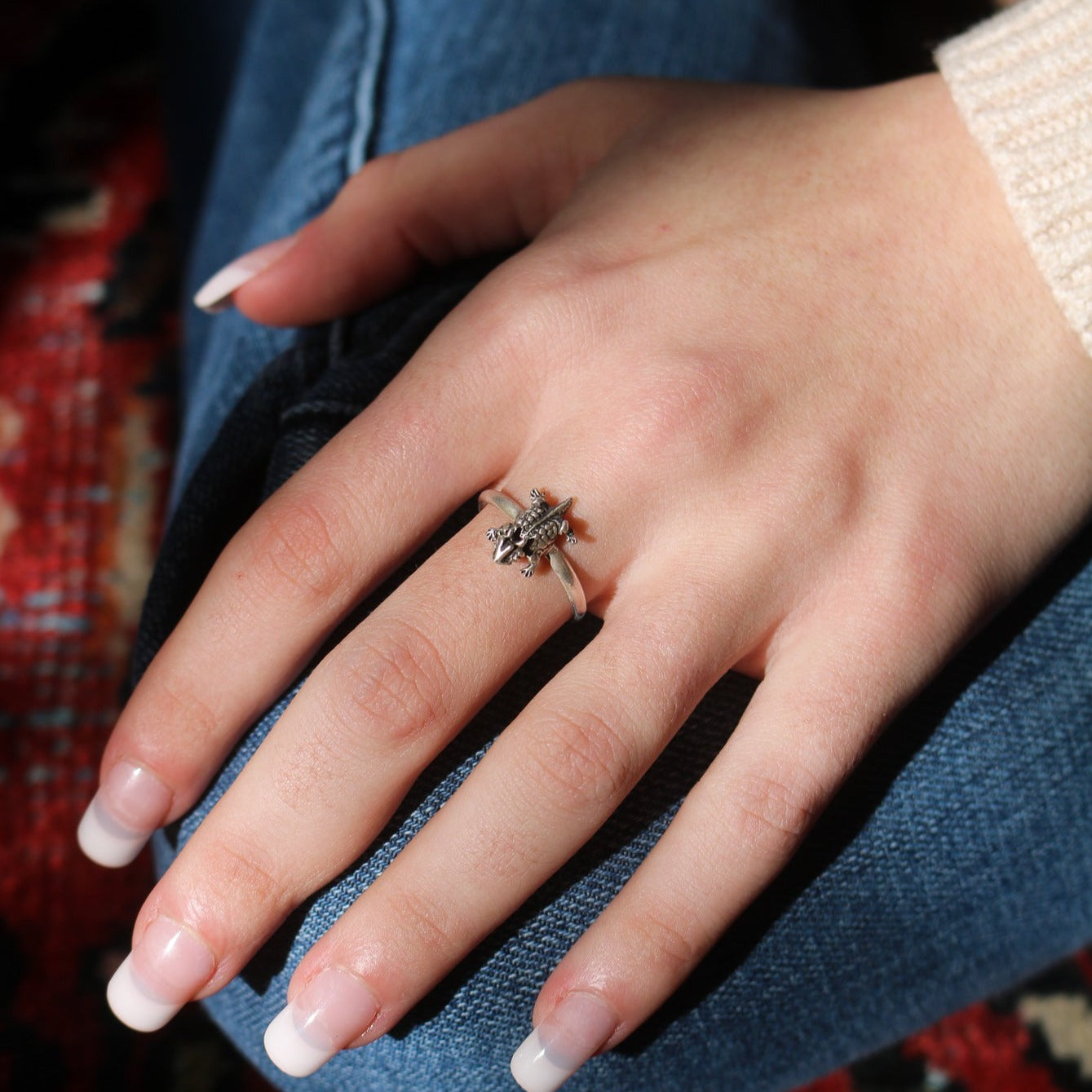 Horny Toad Stacking Ring // Made to Order