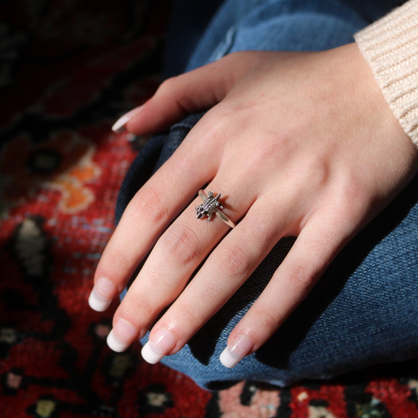 Horny Toad Stacking Ring // Made to Order