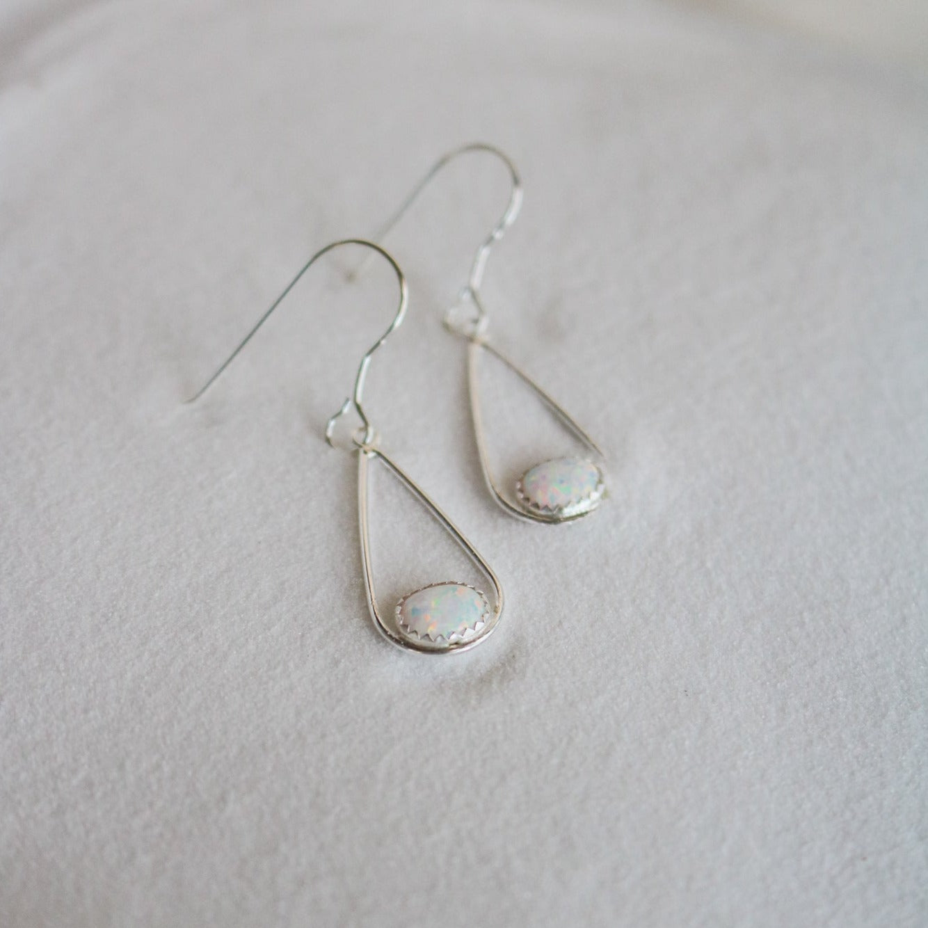 White Sands Drop Earrings