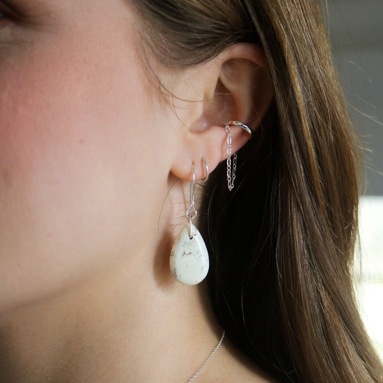 Juniper Chain Ear Cuff