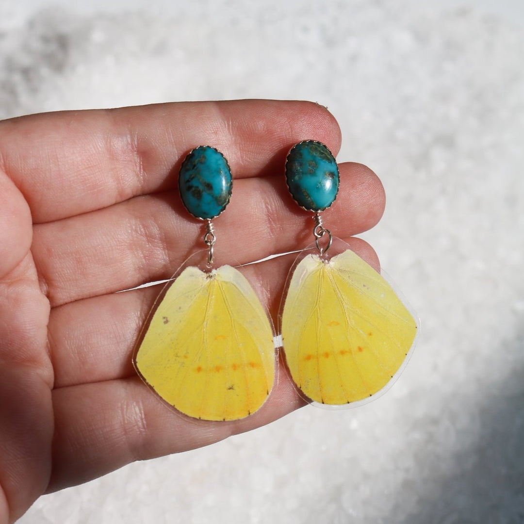 Butterfly Wing Earrings // One of a Kind