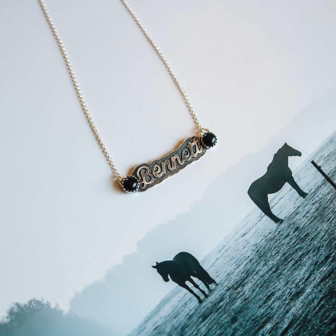 Savannah Custom Name Necklace // Made to Order