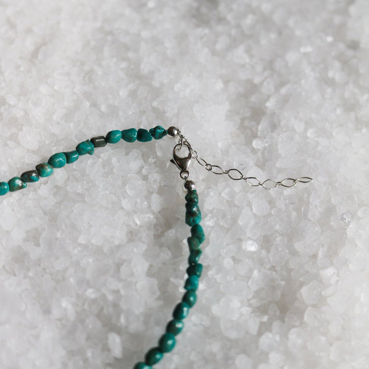 Turquoise + Navajo Pearl Necklace // One of a Kind