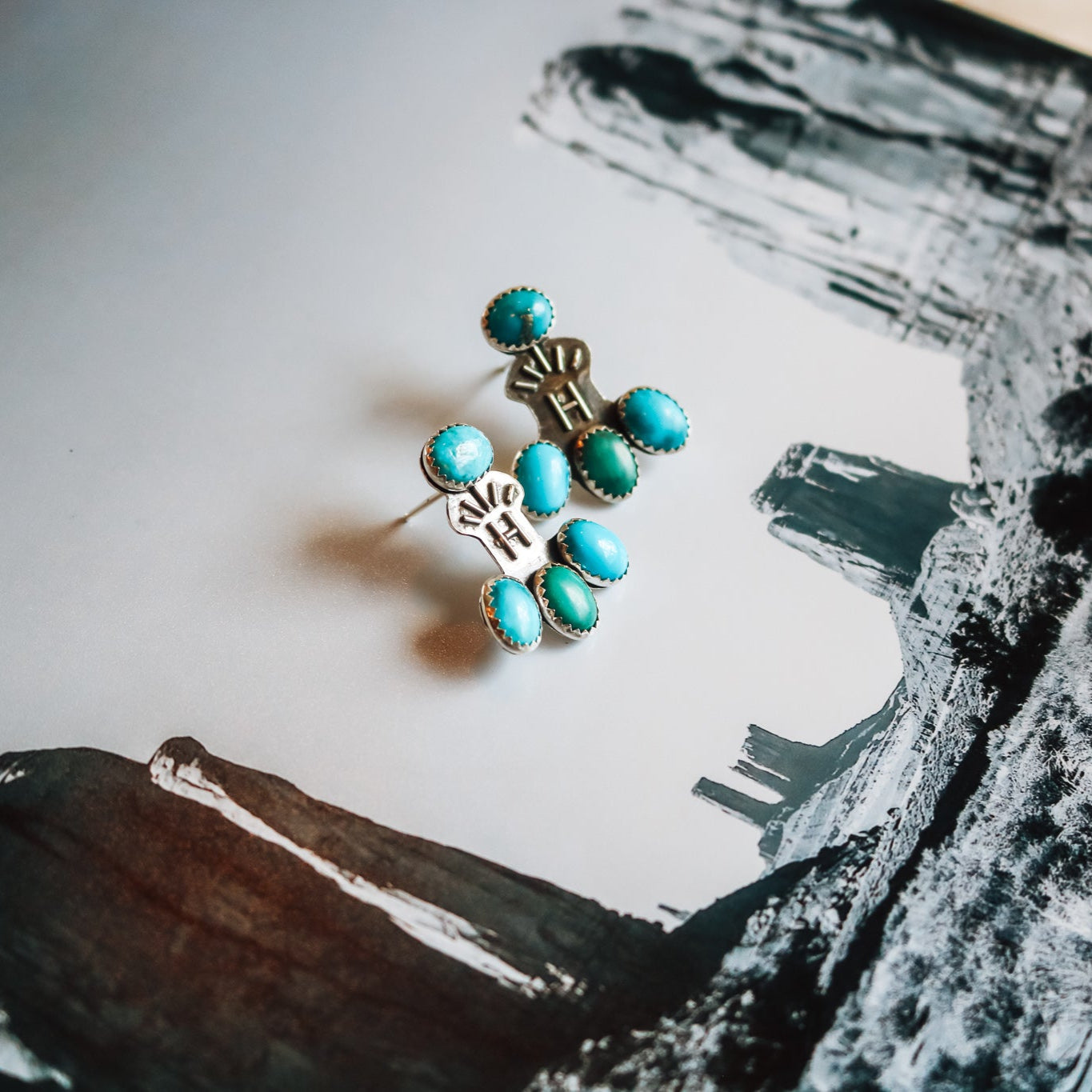 Tallulah Custom Brand Stud Earrings // Made to Order