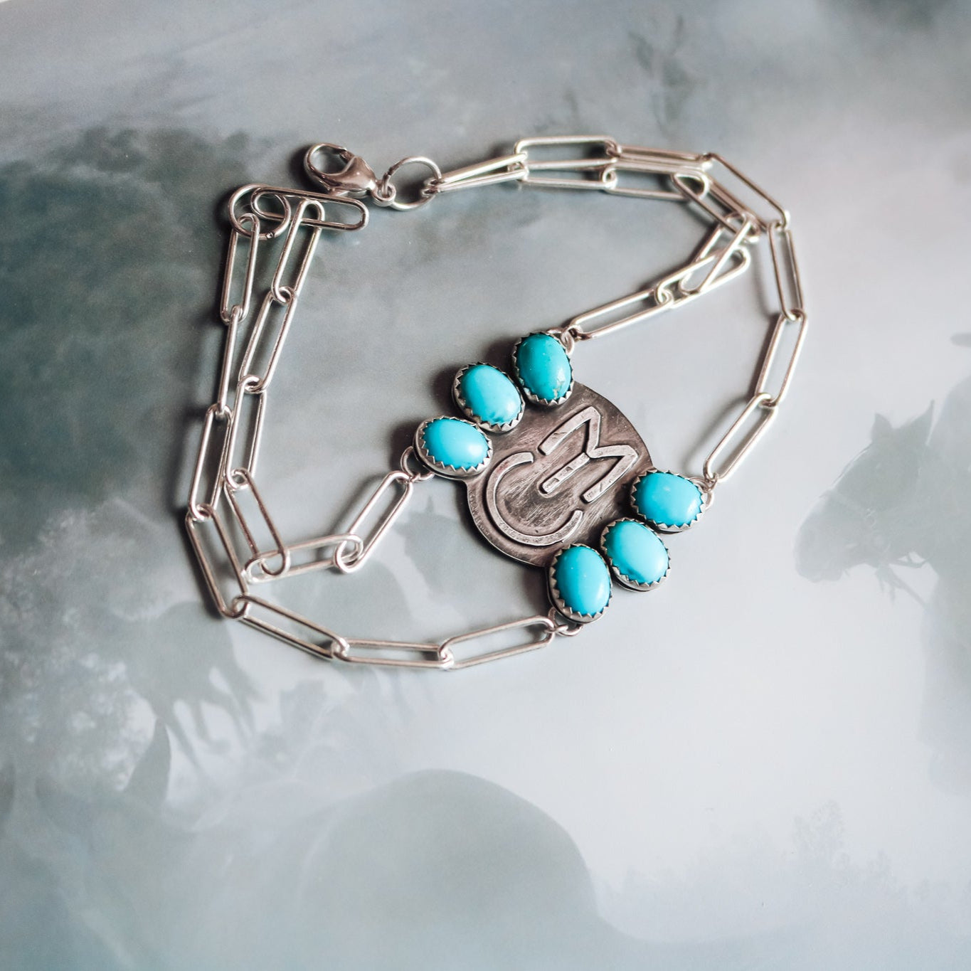 Sage Custom Brand Bracelet // Made to Order