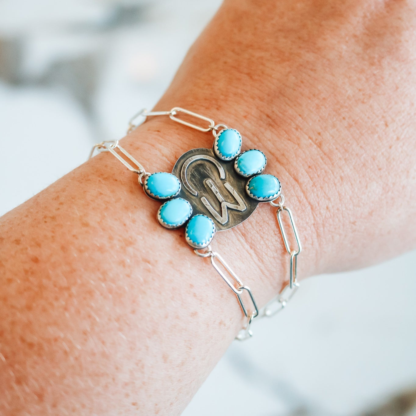 Sage Custom Brand Bracelet // Made to Order