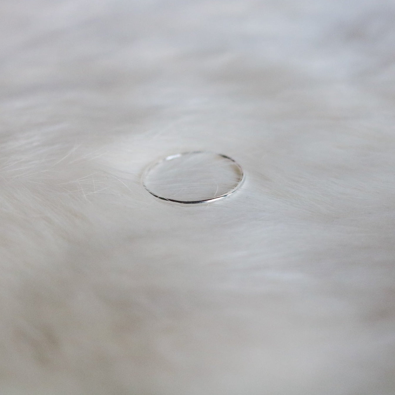 Dainty Sterling Stacking Ring // Made to Order