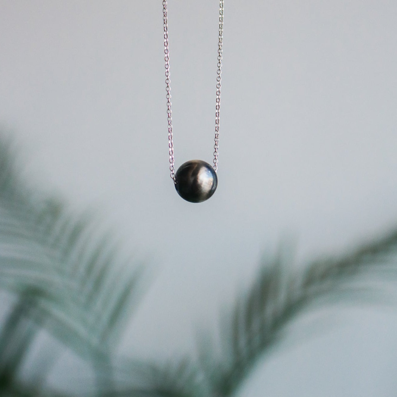 Cimarron // Sterling Silver Navajo Pearl Necklace