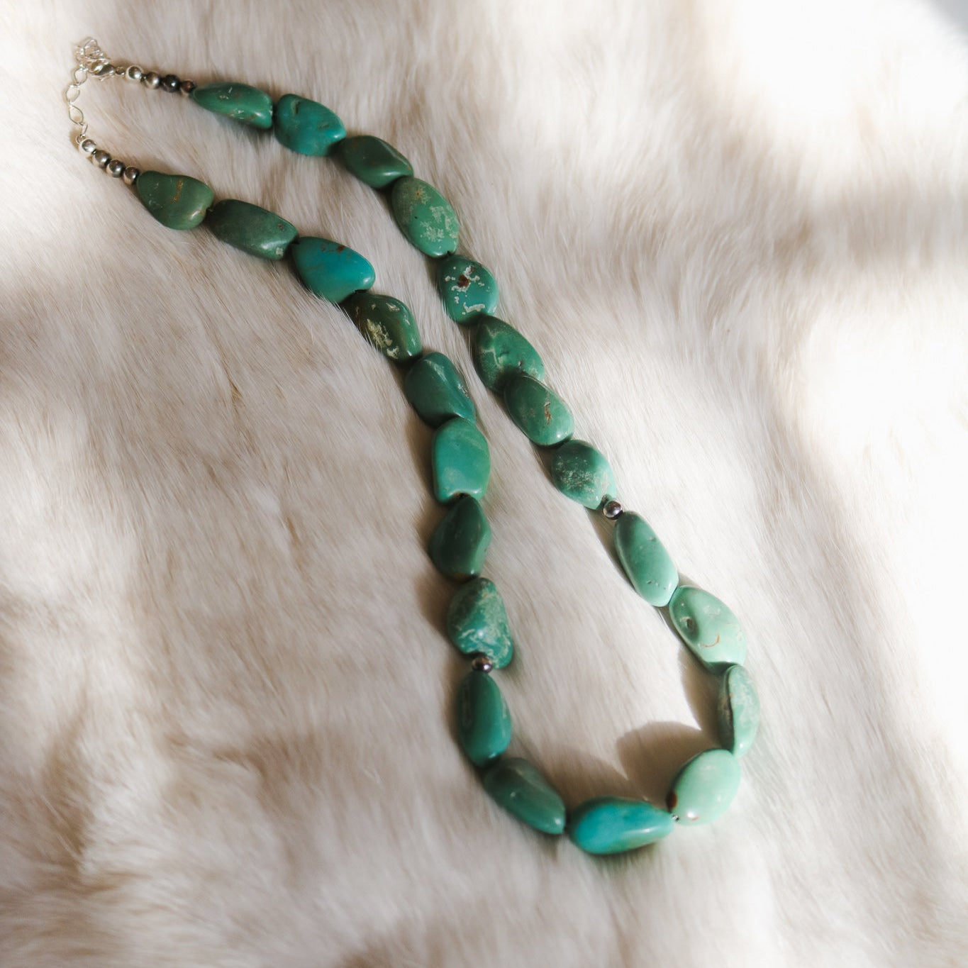 'Sutton' Turquoise Beaded Statement Necklace // One of a Kind