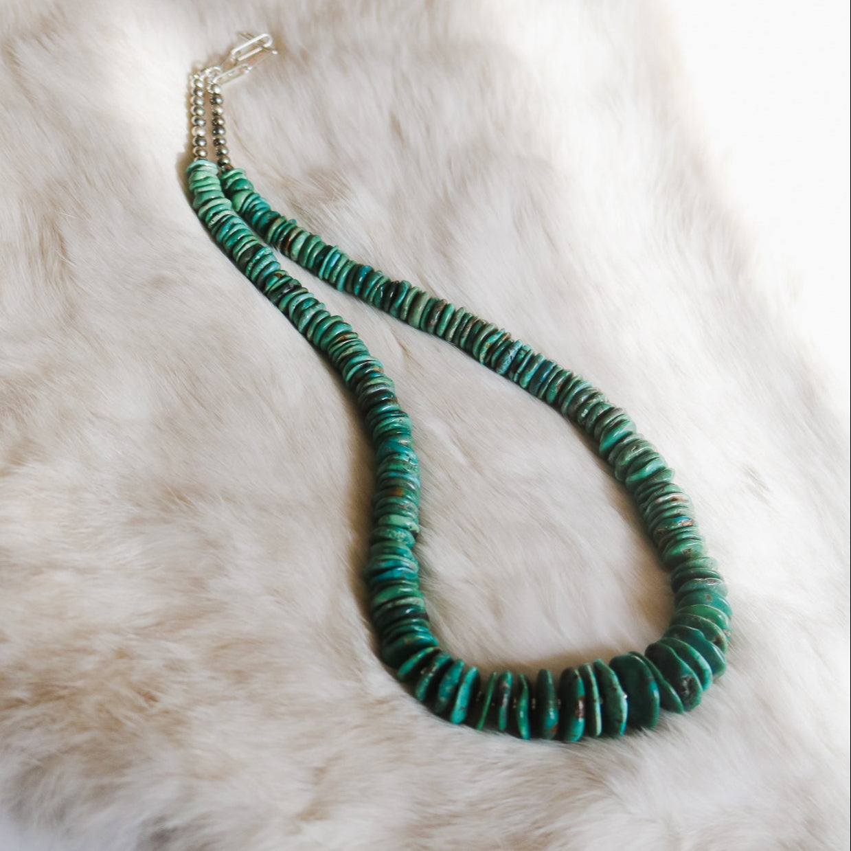 'Eloise' Turquoise Beaded Statement Necklace // One of a Kind