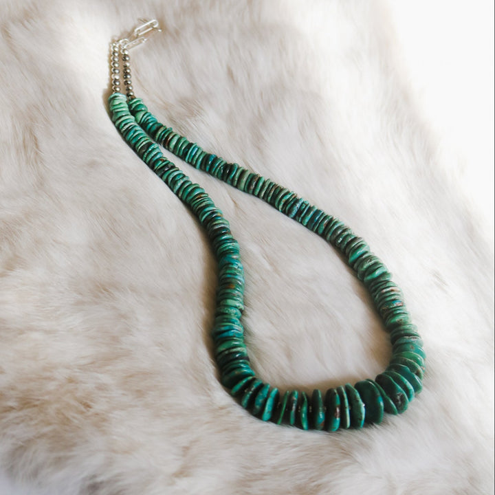 'Eloise' Turquoise Beaded Statement Necklace // One of a Kind