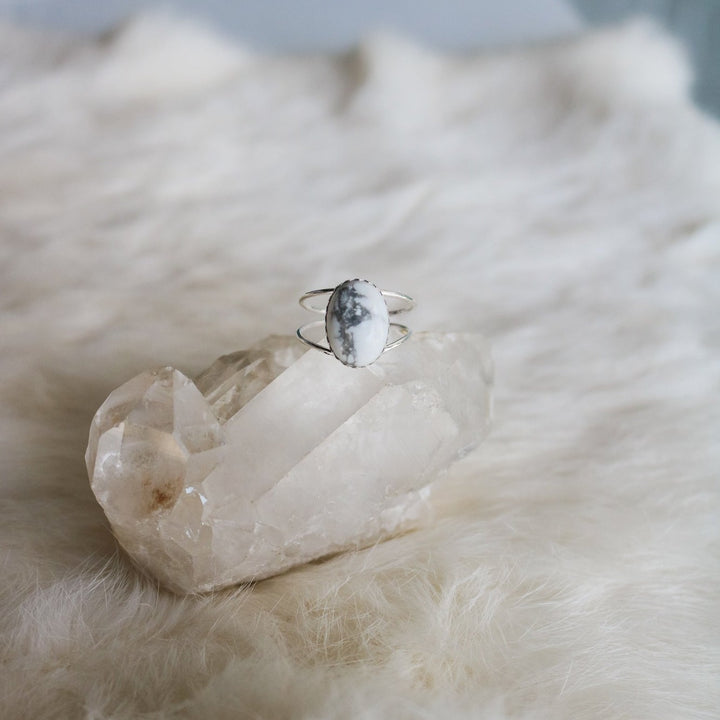Aspen Ring in 'White Buffalo' // Made to Order