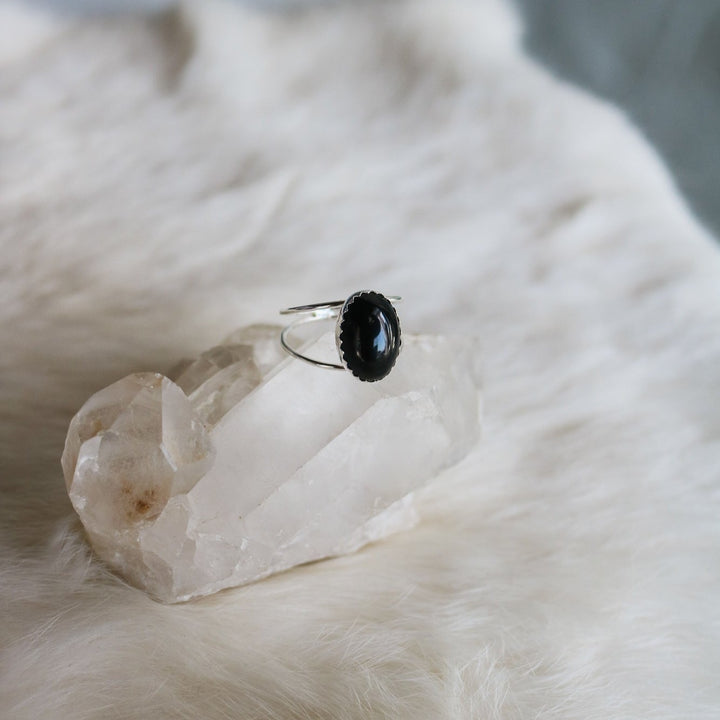 Aspen Ring in Onyx // Made to Order