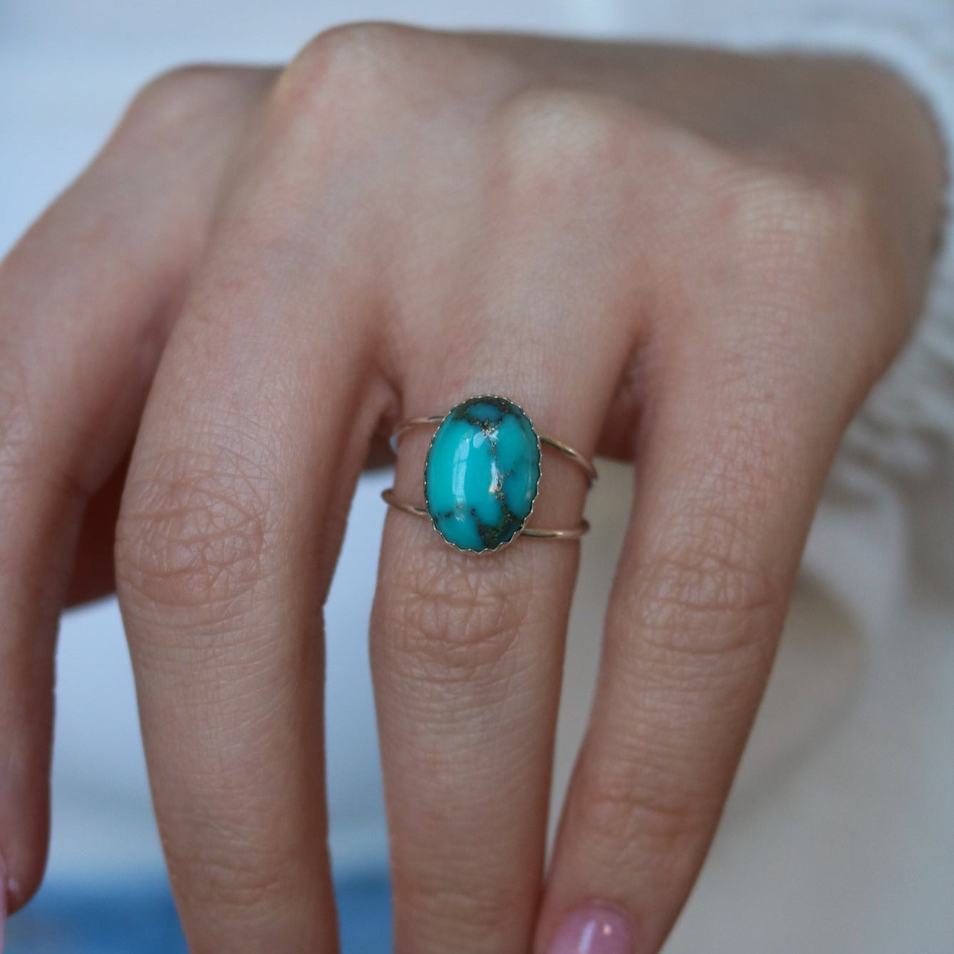 Aspen Ring in Turquoise // Made to Order