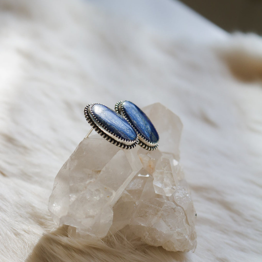 Lapis Lazuli Studs // One of a Kind