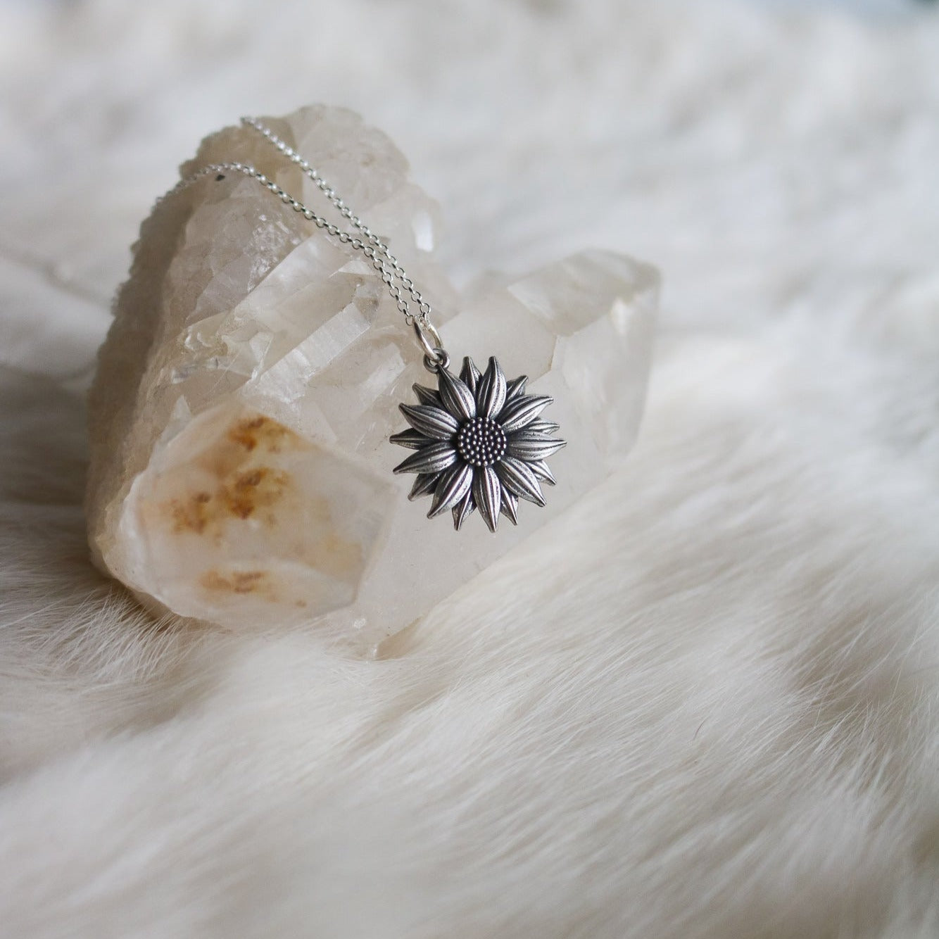 Sunflower Charm/Necklace