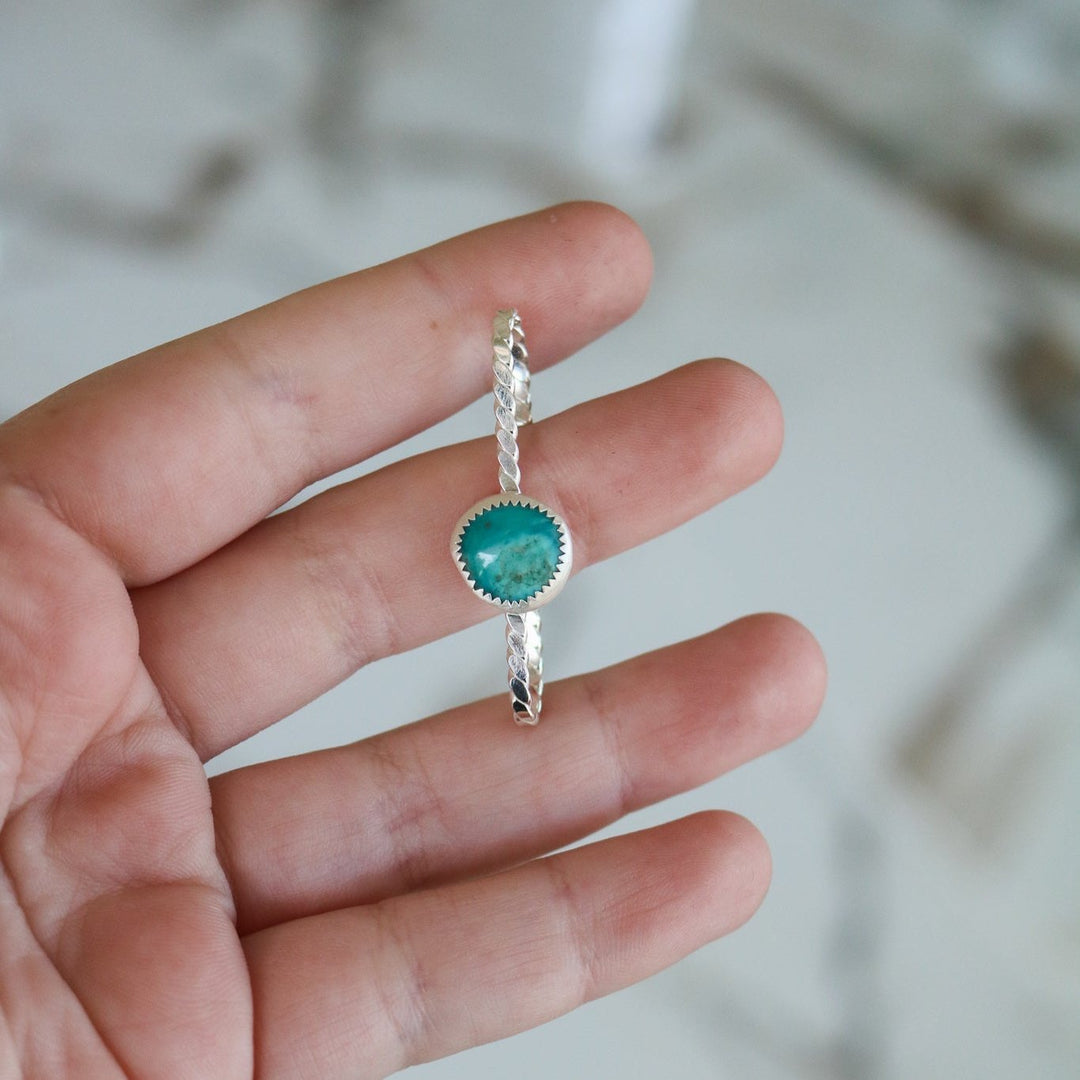 American Turquoise Ear Bar //One of a Kind