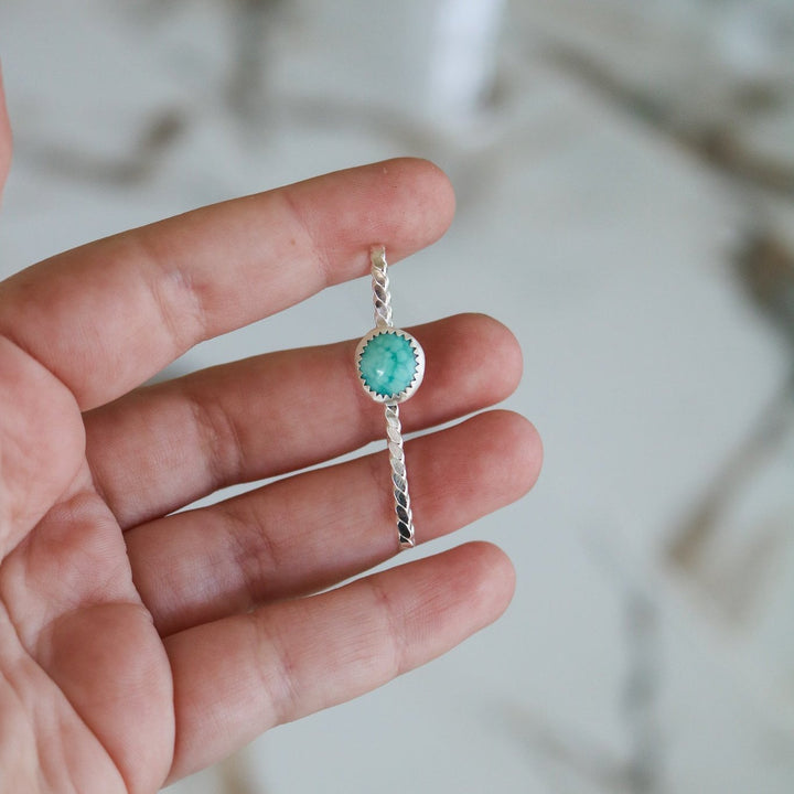 American Turquoise Ear Bar //One of a Kind