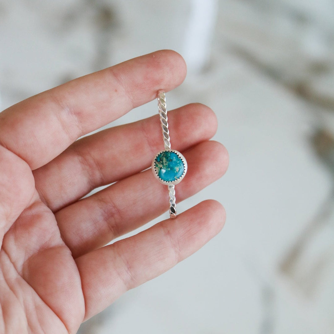 American Turquoise Ear Bar //One of a Kind