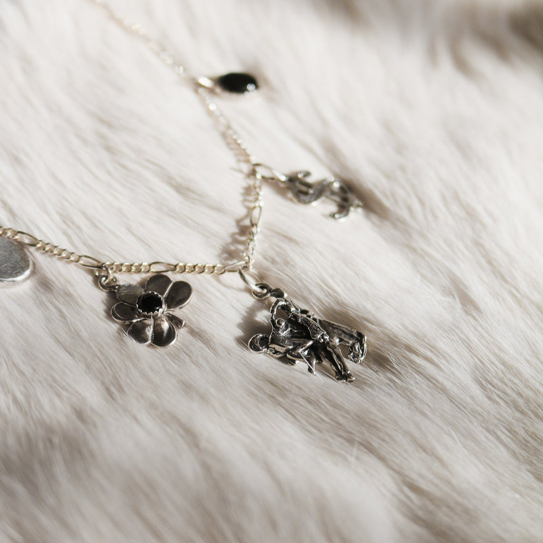 Buckin' Babe Charm Necklace // One of a Kind