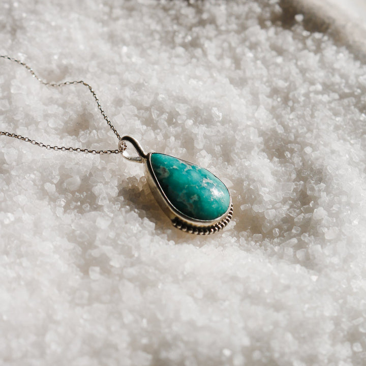 Maeve Necklace in Campitos Turquoise // One of a Kind