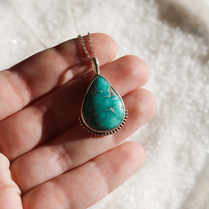 Maeve Necklace in Campitos Turquoise // One of a Kind