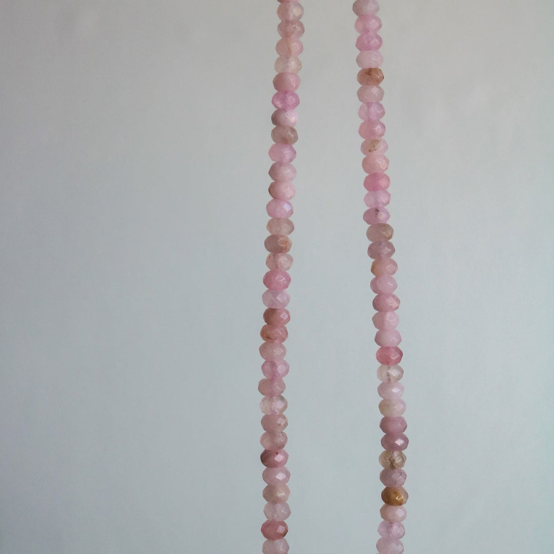 LIMITED Faceted Rose Quartz Necklace