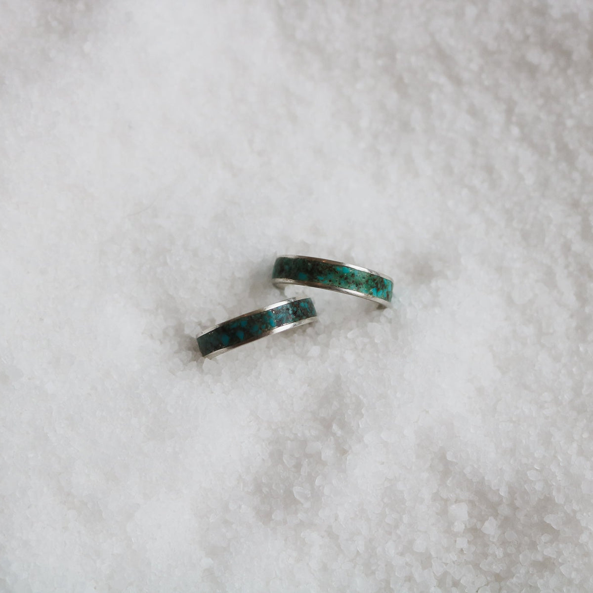 'Paloma' Turquoise Inlay Ring // Made to Order