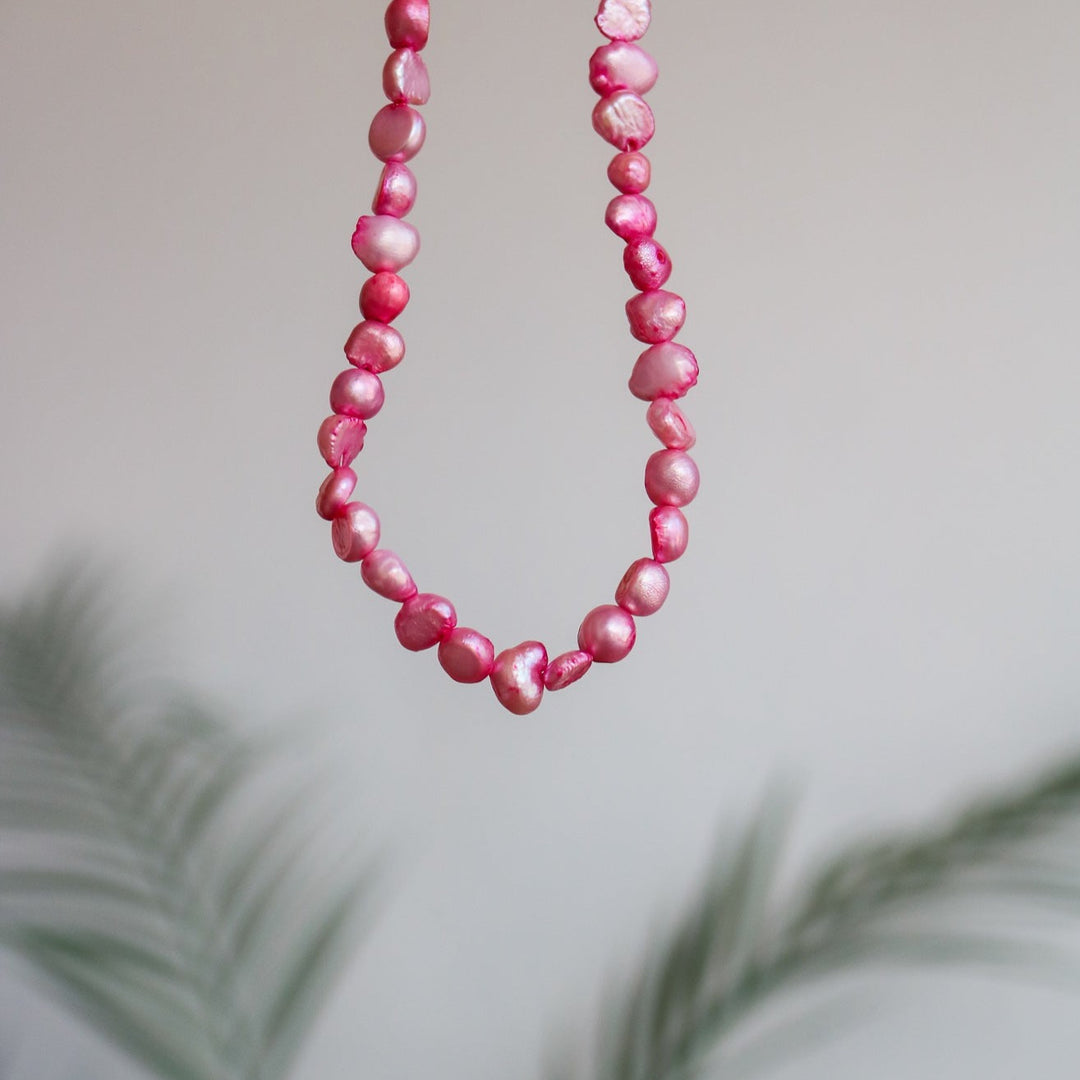 LIMITED Pink Pearl Choker