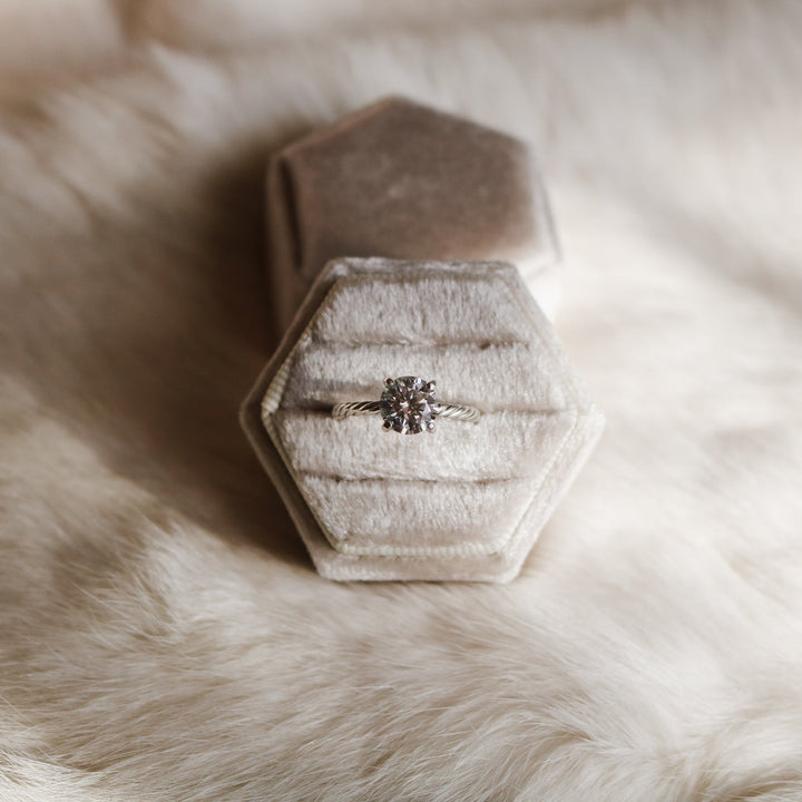 'Rue' Western Braid Engagement Ring // Made to Order