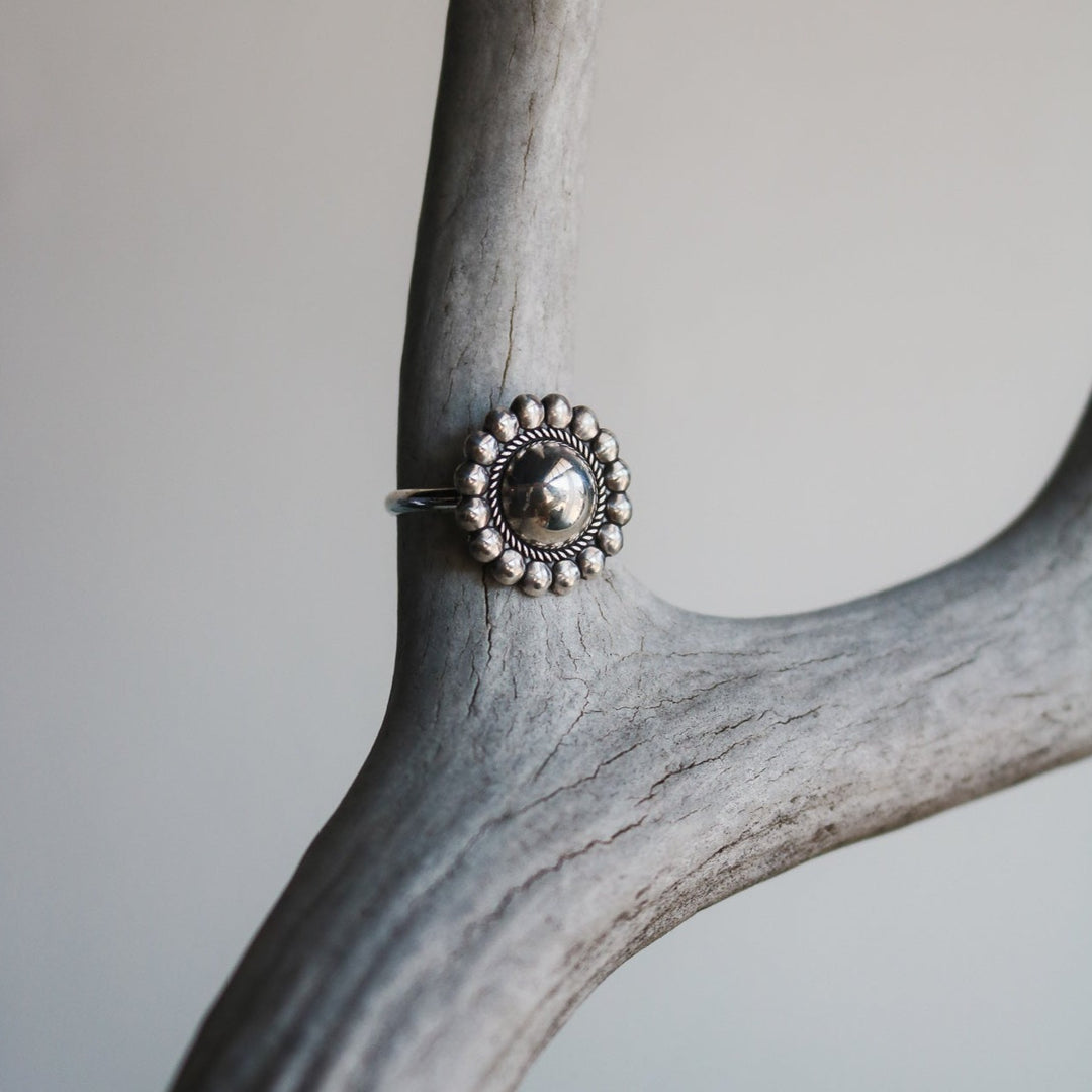 Mirror Concho Stacking Ring // Made to Order