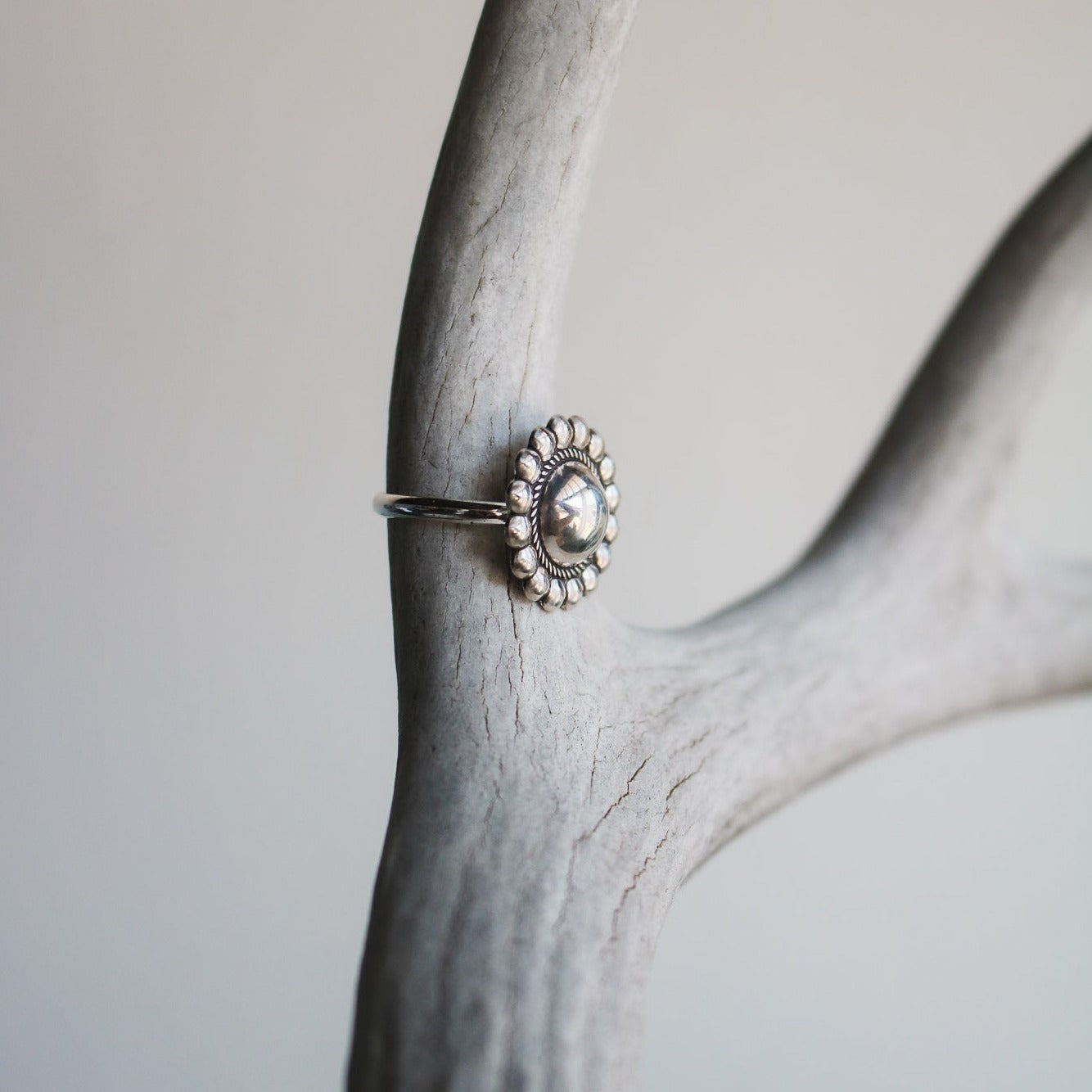 Mirror Concho Stacking Ring