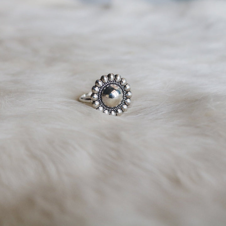 Mirror Concho Stacking Ring // Made to Order